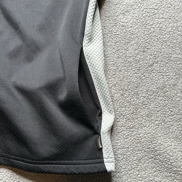 Alo Yoga Jacket Womens Medium Black Coolfit Performance Lightweight Vented Gym - Picture 11 of 16